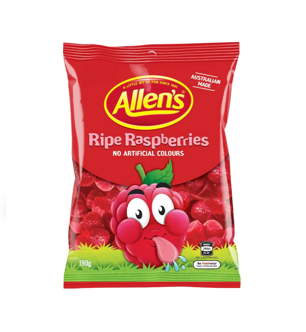 Allen's Ripe Raspberries