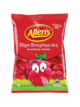 Allen's Ripe Raspberries (Best Before End December 2026)