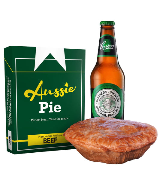 Beef Aussie Pie & Coopers