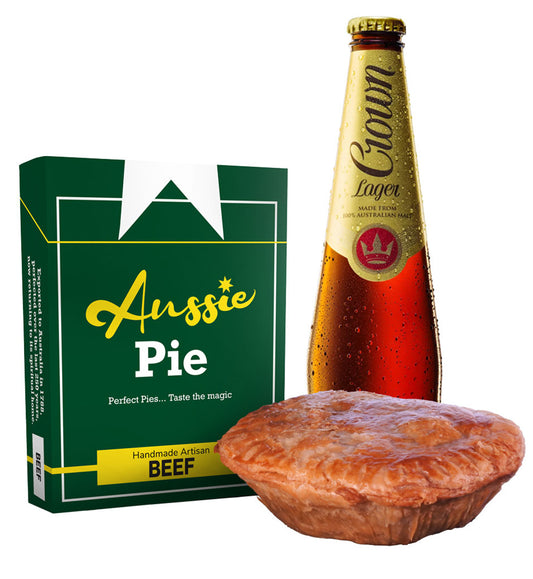 Beef Aussie Pie & Crown