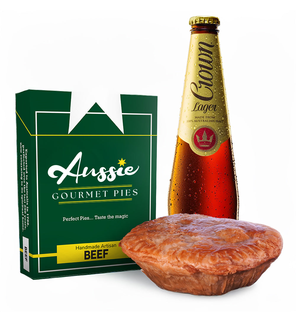 Beef Aussie Pie & Crown