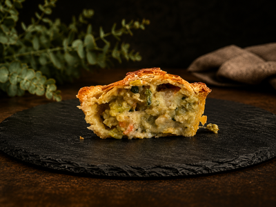 Spencer Gulf King Prawn Thai Green Curry Pie