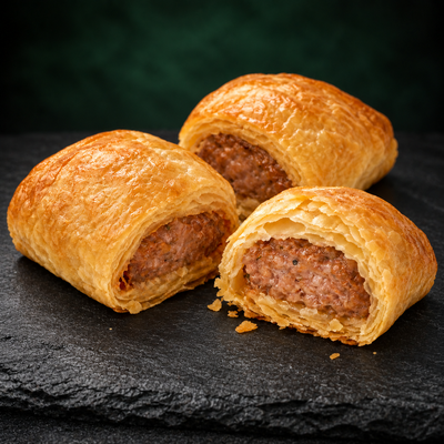 Vili's Beef Party Sausage Roll 40g